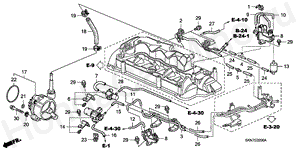 INSTALL PIPE/VACUUM PUMP E-2 INSTALL PIPE/VACUUM PUMP