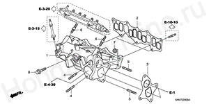 INTAKE MANIFOLD E-3 INTAKE MANIFOLD