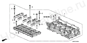 CYLINDER HEAD E-10 CYLINDER HEAD