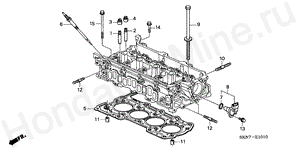 E-10-10 VALVE STEM SEAL/GLOW PLUG