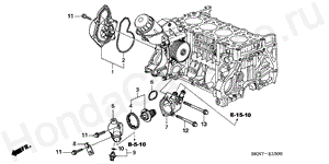 WATER PUMP E-15 WATER PUMP