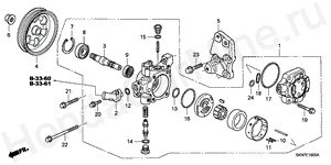 POWER STEERING PUMP E-19 POWER STEERING PUMP