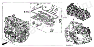ENGINE ASSY./ TRANSMISSION ASSY. E-20-10 ENGINE ASSY./ TRANSMISSION ASSY.