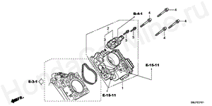 THROTTLE BODY(1.8L) E-1-1 THROTTLE BODY(1.8L)
