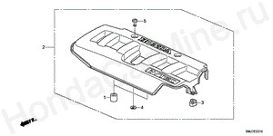 ENGINE COVER(1.8L) E-3-15 ENGINE COVER(1.8L)