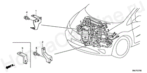 ENGINE WIRE HARNESS STAY( 1.8L) E-7-6 ENGINE WIRE HARNESS STAY( 1.8L)