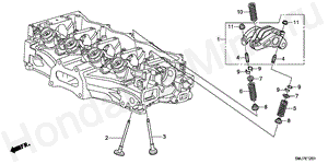 VALVE/ROCKER ARM(1.8L) E-12-1 VALVE/ROCKER ARM(1.8L)