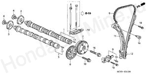 CAMSHAFT - CAM CHAIN CAMSHAFT - CAM CHAIN
