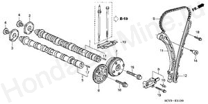  CAMSHAFT - CAM CHAIN