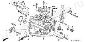 MT TRANSMISSION CASE MT TRANSMISSION CASE