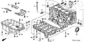 CYLINDER BLOCK - OIL PAN CYLINDER BLOCK - OIL PAN