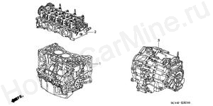 ENGINE ASSY. - TRANSMISSION ASSY. ENGINE ASSY. - TRANSMISSION ASSY.