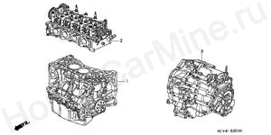  ENGINE ASSY. - TRANSMISSION ASSY.