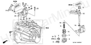  MT SHIFT ARM