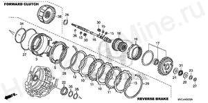 INPUT SHAFT - FORWARD CLUTCH INPUT SHAFT - FORWARD CLUTCH