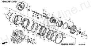  INPUT SHAFT - FORWARD CLUTCH