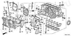 CYLINDER BLOCK - OIL PAN CYLINDER BLOCK - OIL PAN