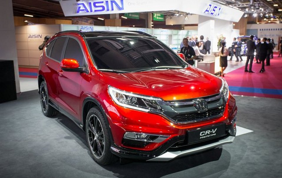 Honda CR-V на Парижском автосалоне