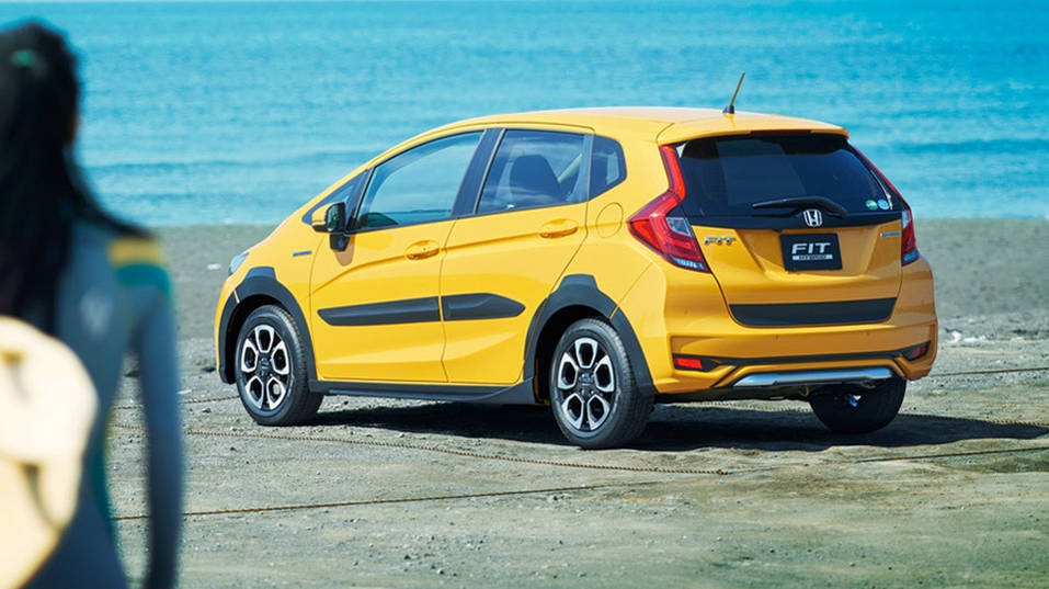 Honda Jazz после рестайлинга Honda Jazz с пакетом Cross Style