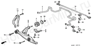 FRONT LOWER ARM B-27-10 FRONT LOWER ARM