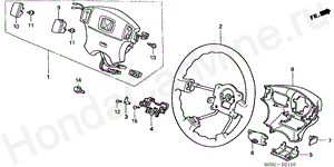 STEERING WHEEL (SRS) B-31-10 STEERING WHEEL (SRS)