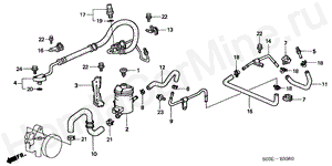 POWER STEERING LINES (LH) B-33-60 POWER STEERING LINES (LH)