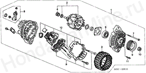 ALTERNATOR (MITSUBISHI) E-6-10 ALTERNATOR (MITSUBISHI)
