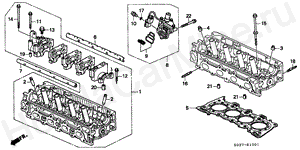 CYLINDER HEAD (SOHC VTEC) E-10-1 CYLINDER HEAD (SOHC VTEC)