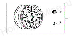 WHEEL DISK AL 15X 08W-15-06 WHEEL DISK AL 15X
