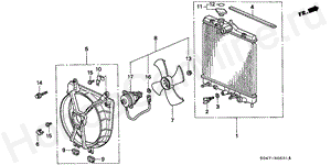 RADIATOR (TOYO) B-5-1 RADIATOR (TOYO)