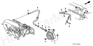 BREATHER CHAMBER (SOHC VTEC) E-8-1 BREATHER CHAMBER (SOHC VTEC)