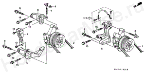 P.S. PUMP BRACKET E-19-10 P.S. PUMP BRACKET