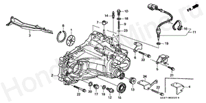 TRANSMISSION HOUSING (SOHC) M-2 TRANSMISSION HOUSING (SOHC)
