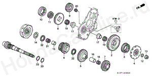 COUNTERSHAFT ATM-6 COUNTERSHAFT
