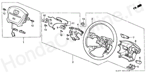 B-31-10 STEERING WHEEL (SRS)