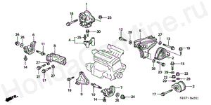 B-47-1 ENGINE MOUNTS (AT)