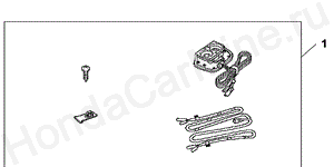 HEAD REST SPKR 08A-54-01 HEAD REST SPKR