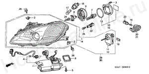 B-8 HEADLIGHT (-'03)