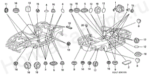 GROMMET B-36-10 GROMMET