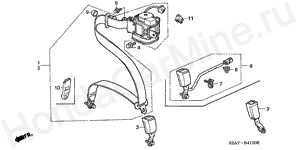 SEATBELTS B-41-20 SEATBELTS