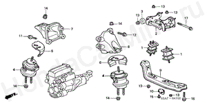 ENGINE MOUNTS B-47 ENGINE MOUNTS
