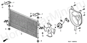 AIR CONDITIONER (CONDENSER) B-58 AIR CONDITIONER (CONDENSER)