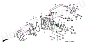WATER PUMP E-15 WATER PUMP