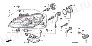 HEADLIGHT B-8 HEADLIGHT
