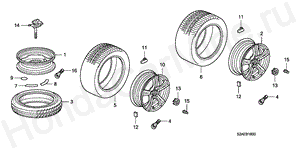 B-18 TIRE/WHEEL DISKS