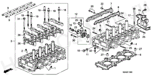 E-10 CYLINDER HEAD