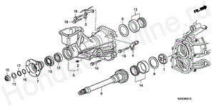 M-2-10 SECONDARY SHAFT