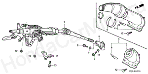 B-32 STEERING COLUMN