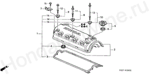 CYLINDER HEAD COVER E-9 CYLINDER HEAD COVER