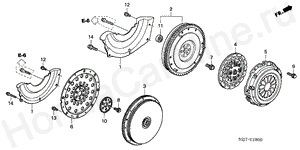 CLUTCH/FLYWHEEL E-18 CLUTCH/FLYWHEEL